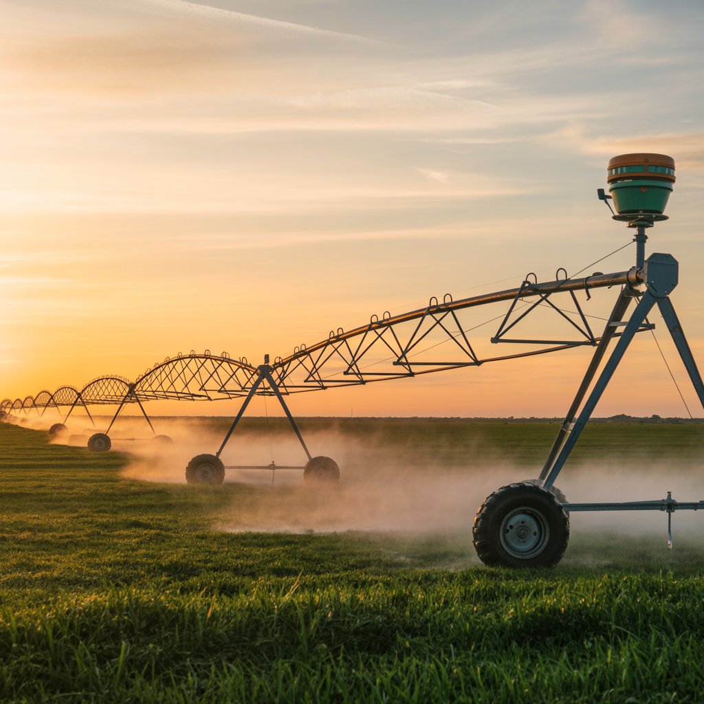 Center pivot irrigation electrical and controls service